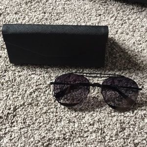 Prive Revaux Black Aviator Sunglasses “The DaveO”